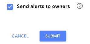 receive recaptcha alert messages